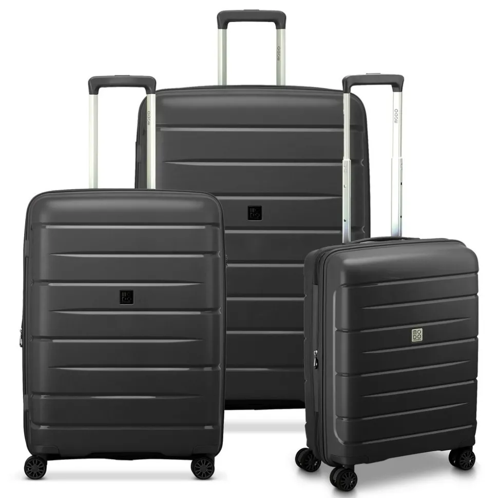 Fashion Modo by Roncato Set 3 Trolley Starlight 3.0 Nero