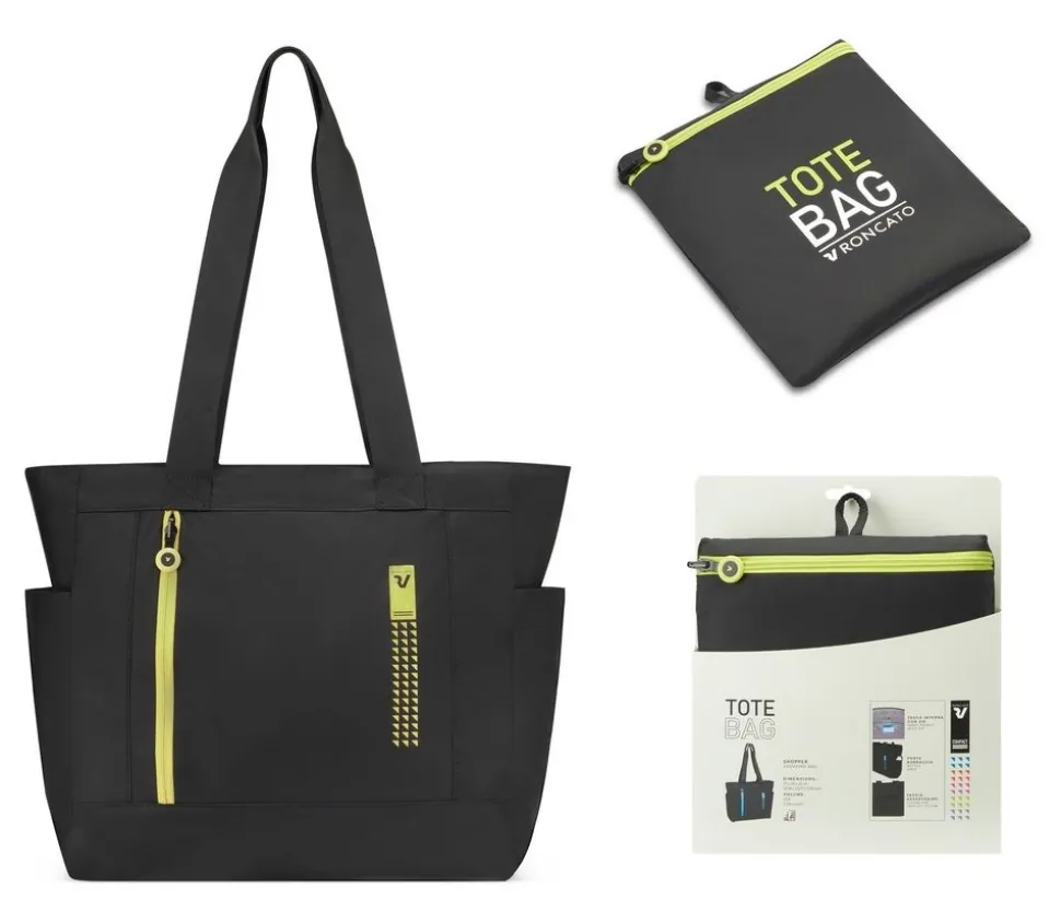 Cheap Roncato Shopper bag pieghevole Compact 2013 Cyber Lime CyberLime