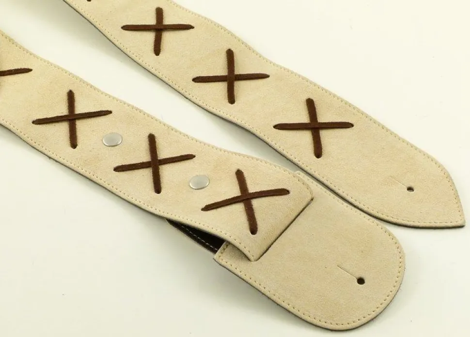 tracolla_per_chitarrabasso_in_pelle_gilmodel_beige_2.webp Fashion Strap'N'Roll Tracolla per chitarra/basso in pelle Gilmodel Beige