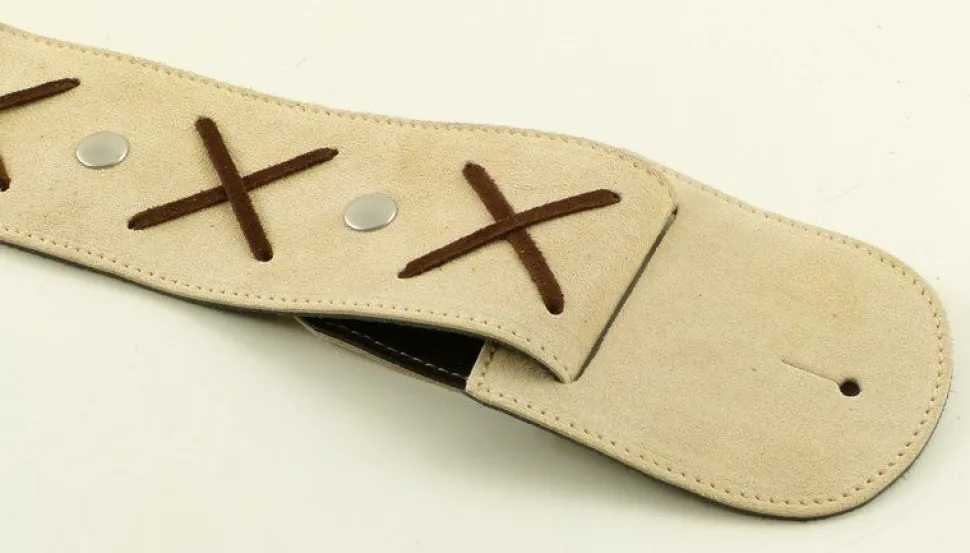 tracolla_per_chitarrabasso_in_pelle_gilmodel_beige_4.webp Fashion Strap'N'Roll Tracolla per chitarra/basso in pelle Gilmodel Beige