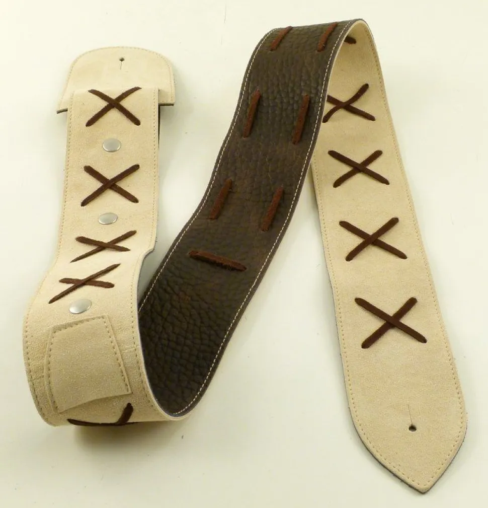 tracolla_per_chitarrabasso_in_pelle_gilmodel_beige_5.webp Fashion Strap'N'Roll Tracolla per chitarra/basso in pelle Gilmodel Beige