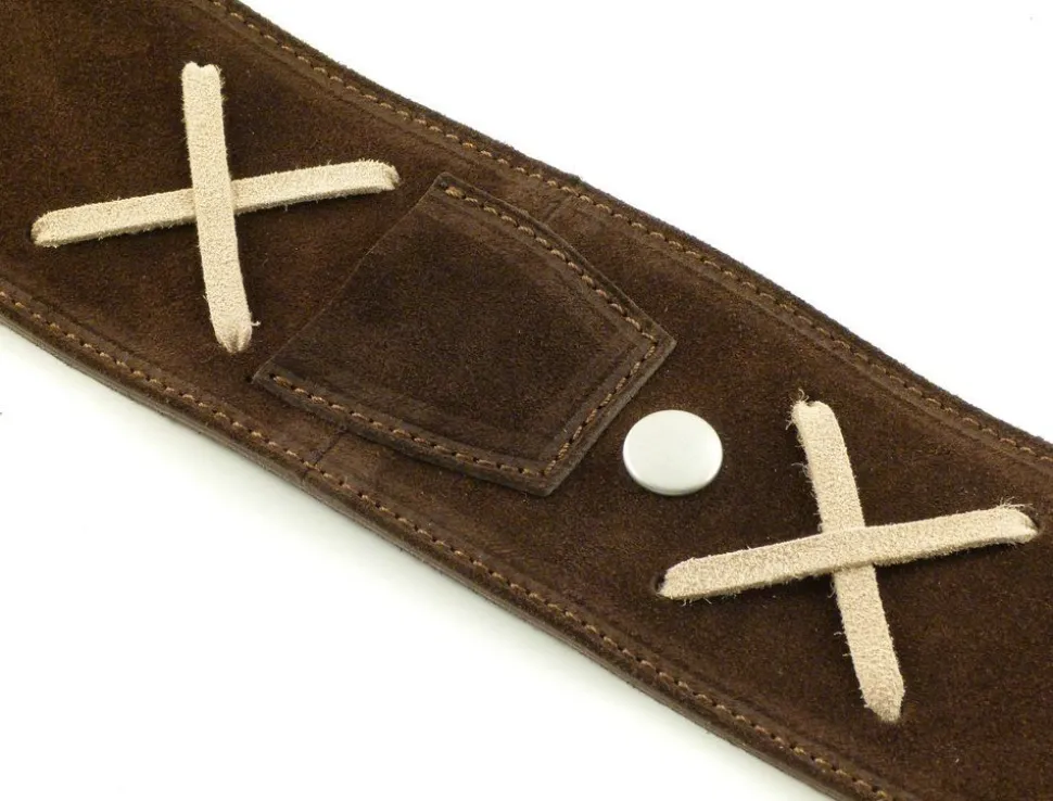 tracolla_per_chitarrabasso_in_pelle_gilmodel_marrone_2.webp Outlet Strap'N'Roll Tracolla per chitarra/basso in pelle Gilmodel marrone Brown