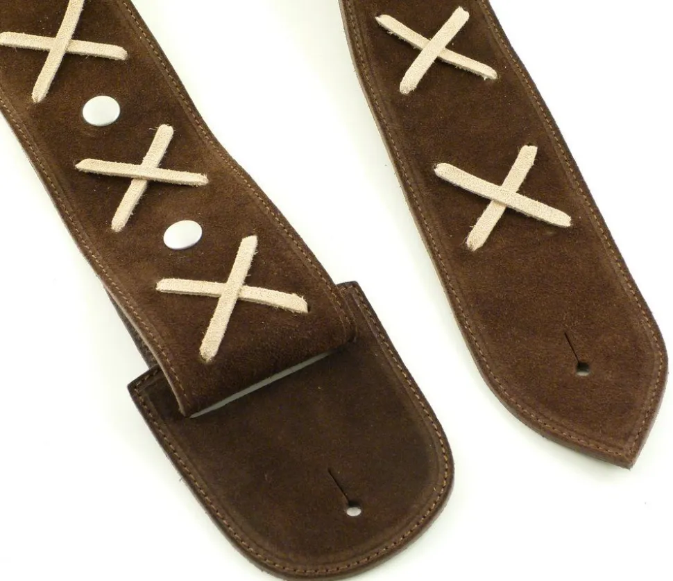 tracolla_per_chitarrabasso_in_pelle_gilmodel_marrone_5.webp Outlet Strap'N'Roll Tracolla per chitarra/basso in pelle Gilmodel marrone Brown