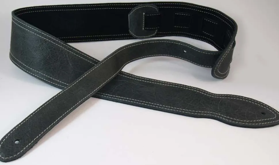 tracolla_per_chitarrabasso_in_pelle_standard_line_nera_3.webp Fashion Strap'N'Roll Tracolla per chitarra/basso in pelle Standard line nera Black