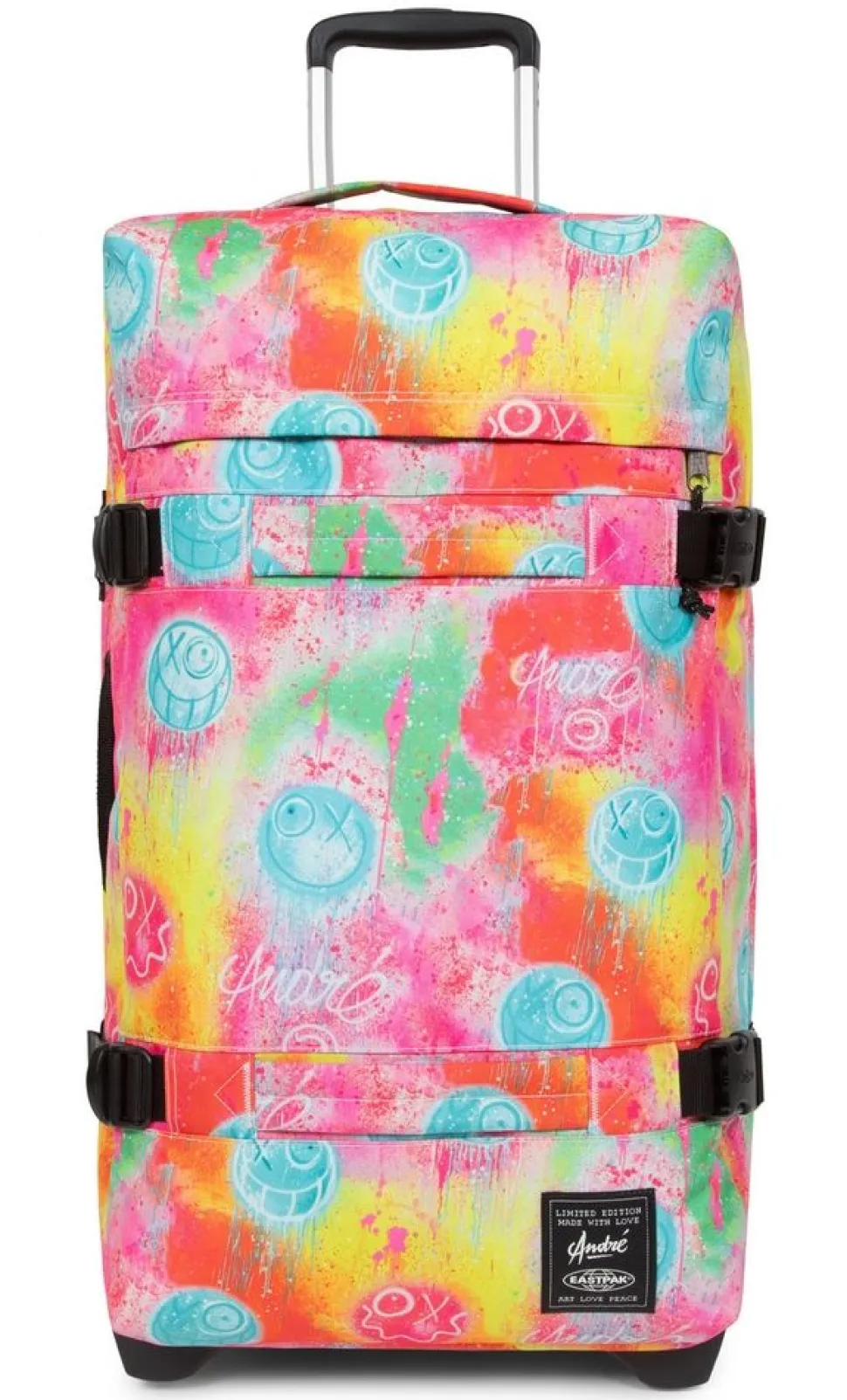 Hot Eastpak Trolley Andrè x Transit'R L Fluo Clouds FluoClouds