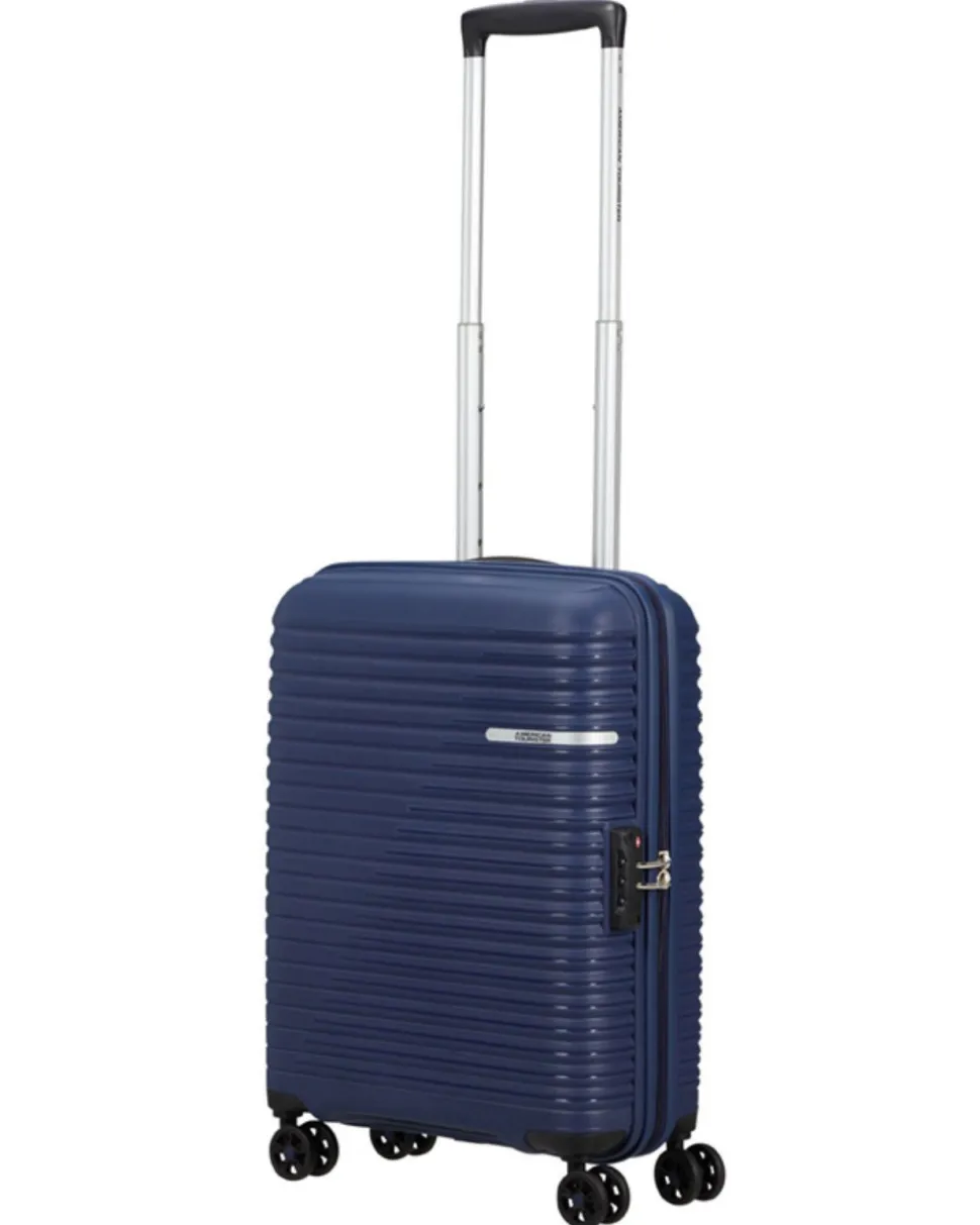 trolley_cabina_american_tourister_liftoff_midnight_blue_3.webp Outlet American Tourister Trolley cabina Liftoff Midnight Blue MidnightBlue