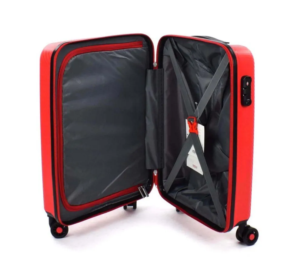 trolley_cabina_american_tourister_summer_hit_racing_red_3.webp Clearance American Tourister Trolley cabina Summer Hit Racing Red RacingRed