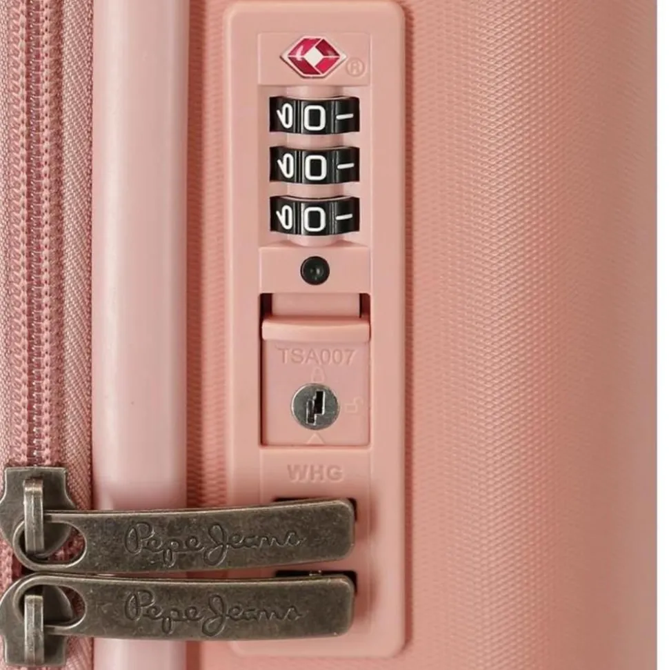trolley_cabina_espandibile_pepe_jeans_highlight_rosa_6.webp Online Pepe Jeans Trolley cabina espandibile Highlight Rosa