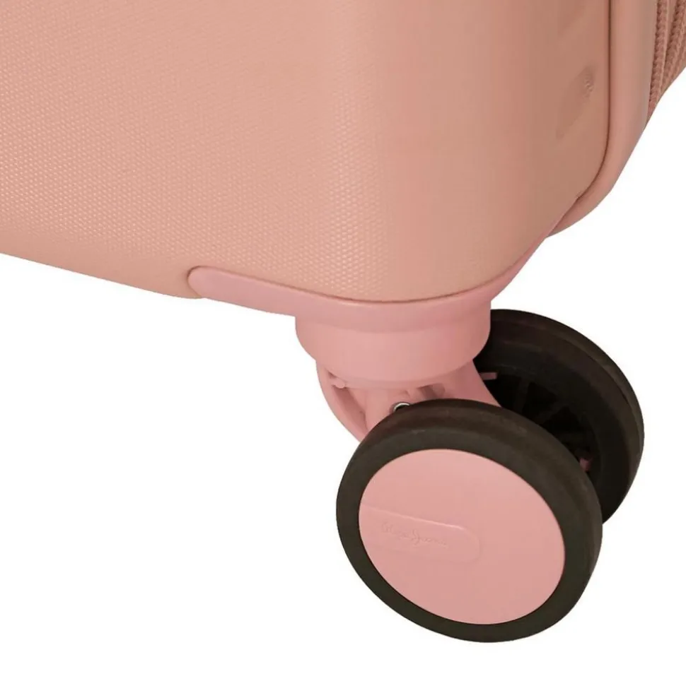 trolley_cabina_espandibile_pepe_jeans_highlight_rosa_8.webp Online Pepe Jeans Trolley cabina espandibile Highlight Rosa
