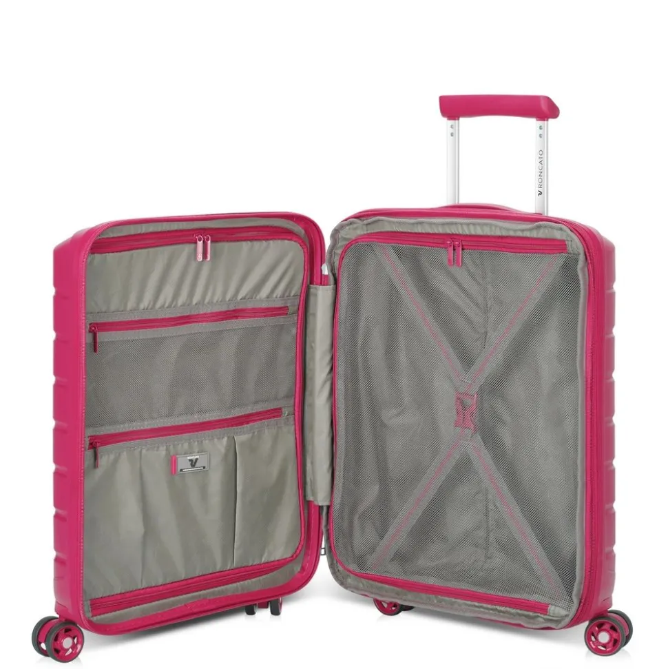 trolley_cabina_espandibile_roncato_bflying__magenta_3.webp Fashion Roncato Trolley cabina espandibile B-Flying 8183 Magenta