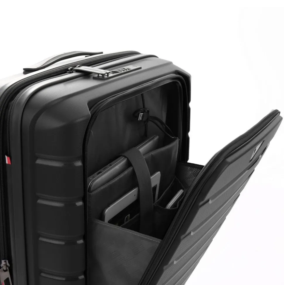 trolley_cabina_espandibile_roncato_bflying__nero_7-1.webp Shop Roncato Trolley cabina espandibile B-Flying 8184 Nero