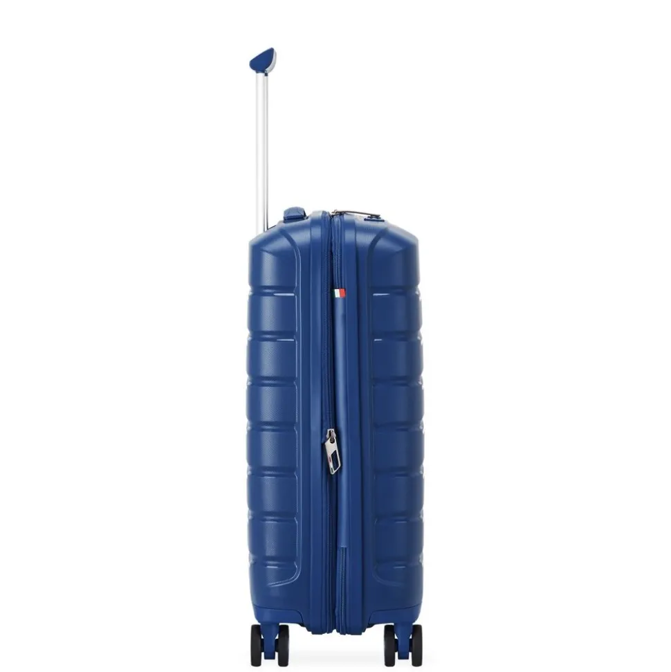 trolley_cabina_espandibile_roncato_butterfly__blu_notte_2.webp Outlet Roncato Trolley cabina espandibile Butterfly 8183 Notte Blu