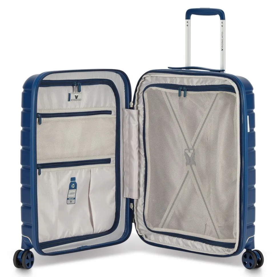 trolley_cabina_espandibile_roncato_relife__blu_notte_6.webp Clearance Roncato Trolley cabina espandibile Relife 3453 Blu Notte BluNotte