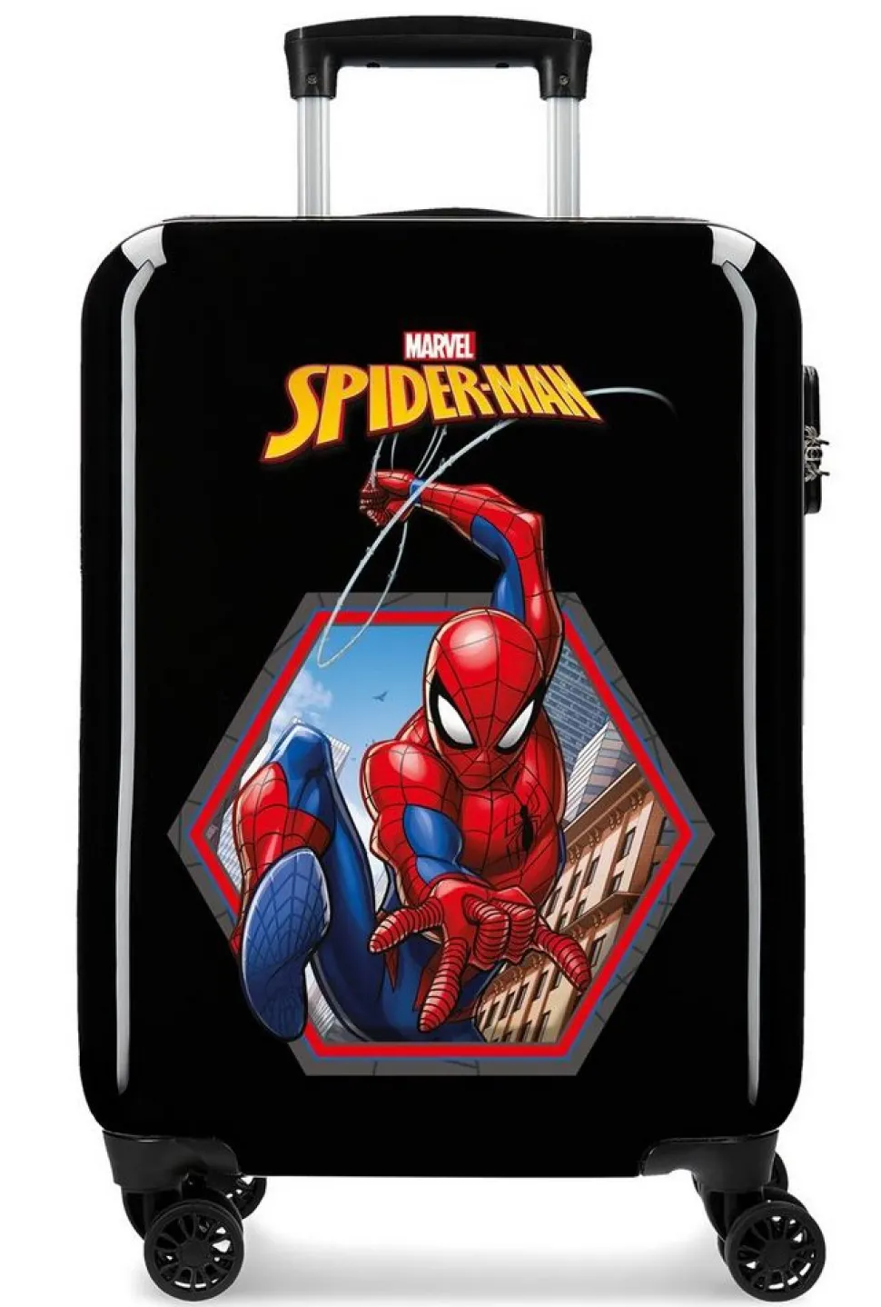 Clearance Marvel Trolley cabina Spiderman Geo Nero