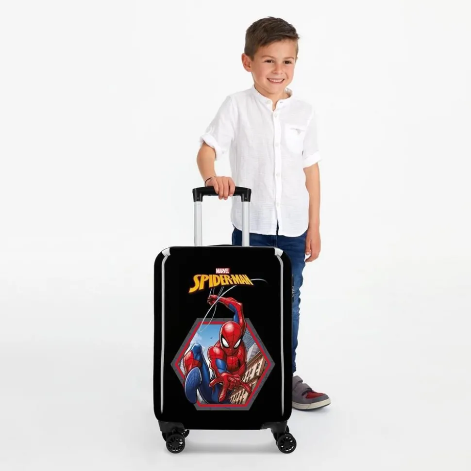 trolley_cabina_marvel_spiderman_geo_nero_3.webp Clearance Marvel Trolley cabina Spiderman Geo Nero