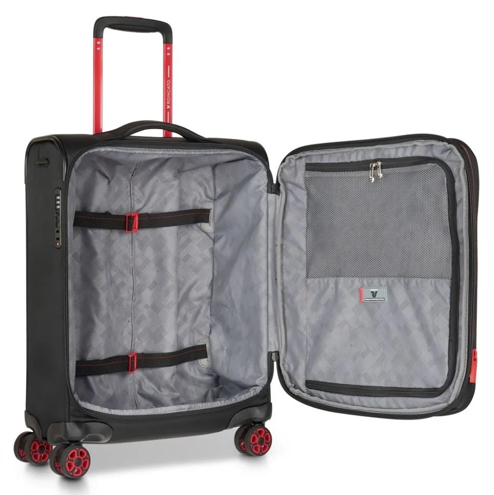 trolley_cabina_roncato_move__nero_fumo_3.webp Outlet Roncato Trolley cabina Move 5353 Nero Fumo NeroFumo