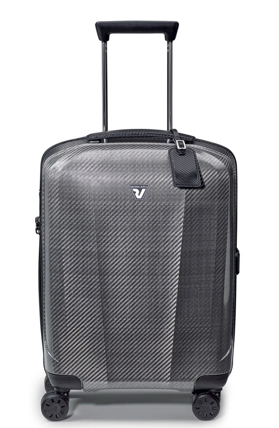 trolley_cabina_roncato_we_are_glam__neroplatino_7.webp Online Roncato Trolley cabina We Are Glam 5953 Nero/Platino