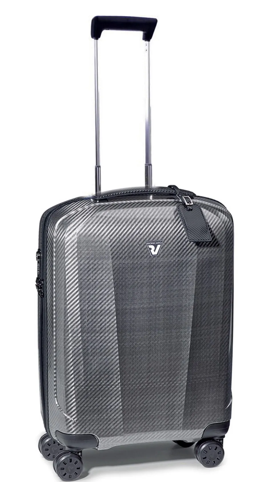 trolley_cabina_roncato_we_are_glam__neroplatino_8.webp Online Roncato Trolley cabina We Are Glam 5953 Nero/Platino