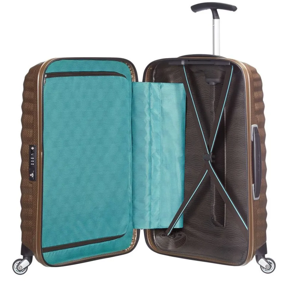 trolley_cabina_samsonite_liteshock_cm_sand_4.webp Clearance Samsonite Trolley cabina Lite-Shock 55cm Sand