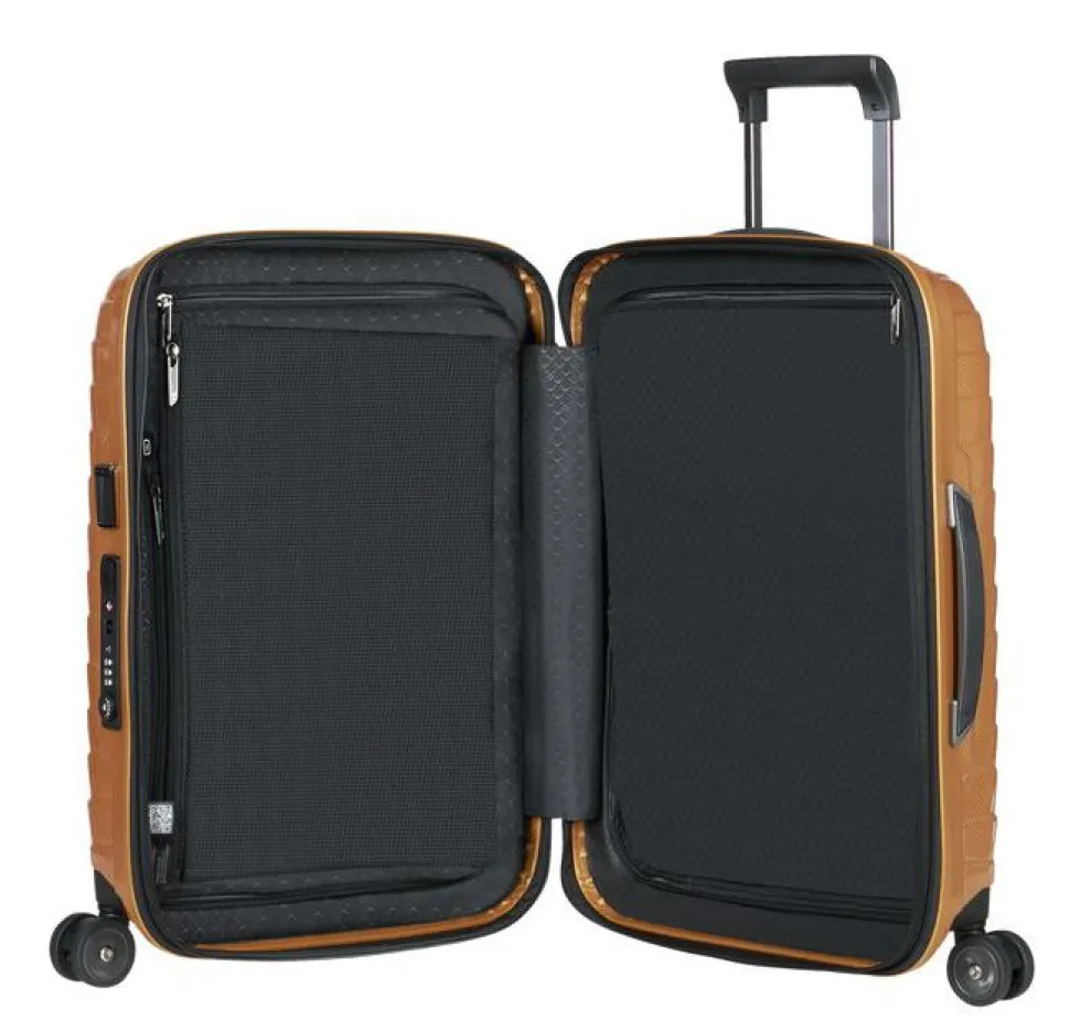 trolley_cabina_samsonite_proxis_honey_gold_4.webp Outlet Samsonite Trolley cabina Proxis Honey Gold HoneyGold
