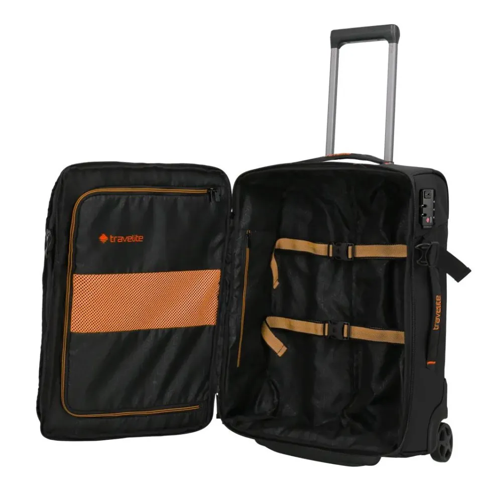 Discount Travelite Trolley cabina Briize S nero