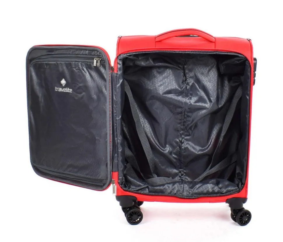 trolley_cabina_travelite_chios_s_rosso_3.webp Sale Travelite Trolley cabina Chios S Rosso