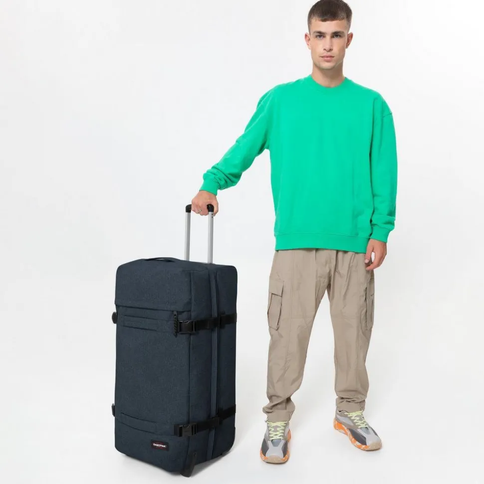 trolley_eastpak_transitr_l_triple_denim_3.webp Sale Eastpak Trolley Transit'R L Triple Denim TripleDenim