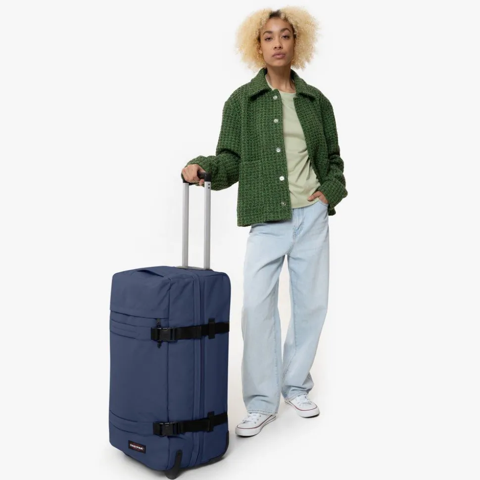 Cheap Eastpak Trolley Transit'R M Boat Navy BoatNavy