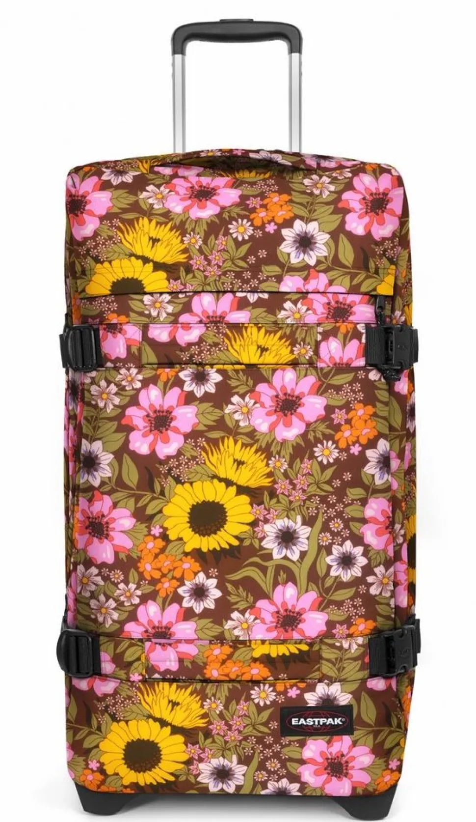 Best Eastpak Trolley Transit'R M Popflower Brown PopflowerBrown