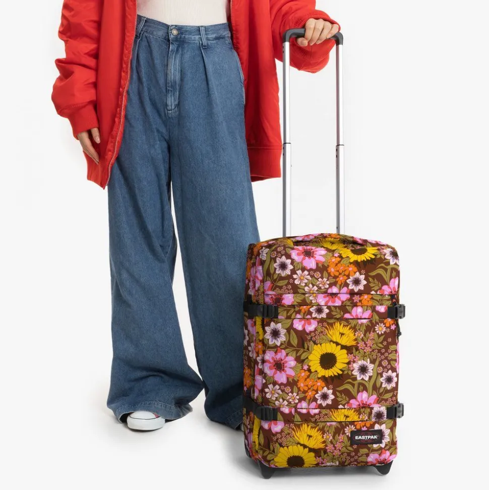Online Eastpak Trolley Transit'R S Popflower Brown PopflowerBrown