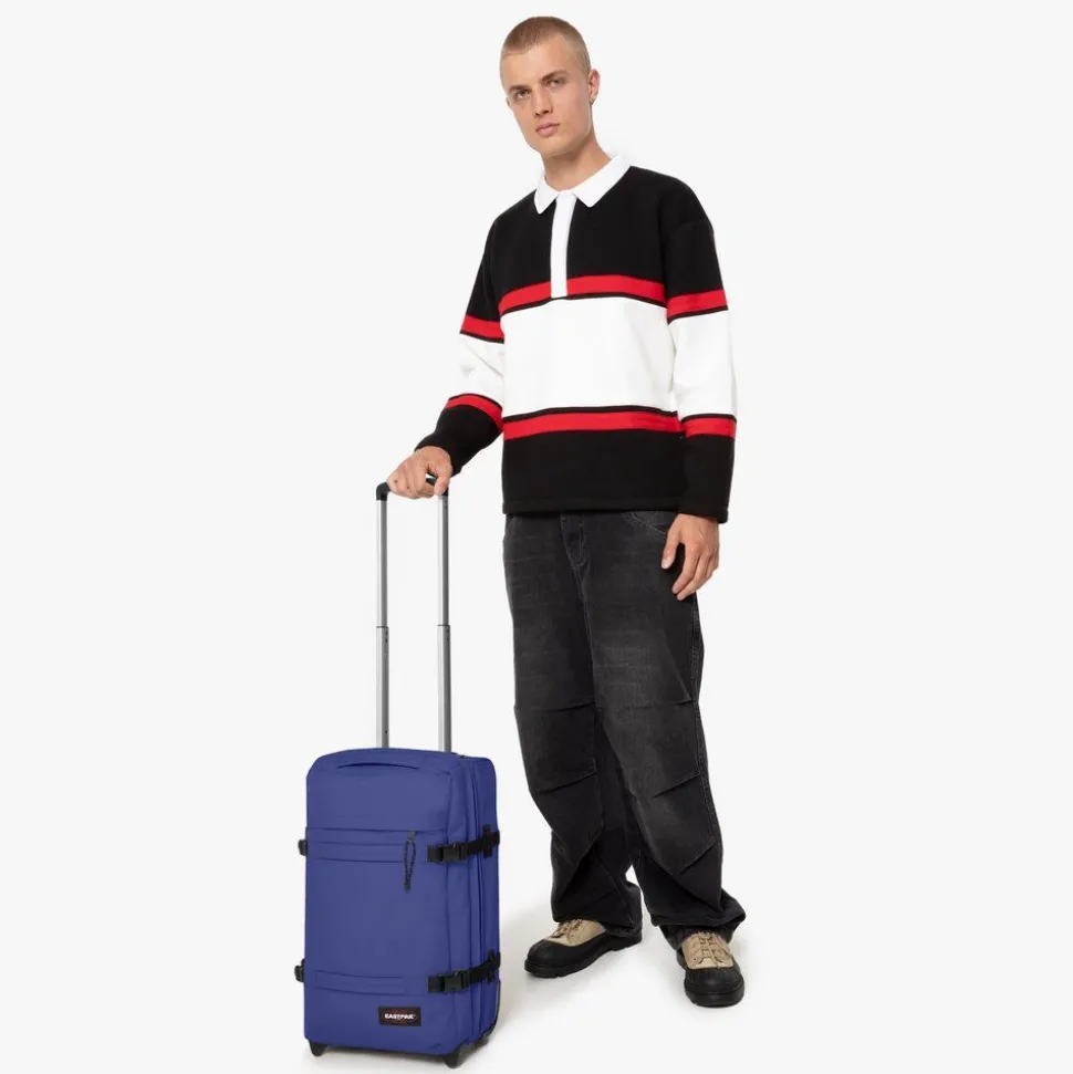 trolley_eastpak_transitr_s_suit_blue_4.webp Best Sale Eastpak Trolley Transit'R S Suit Blue SuitBlue