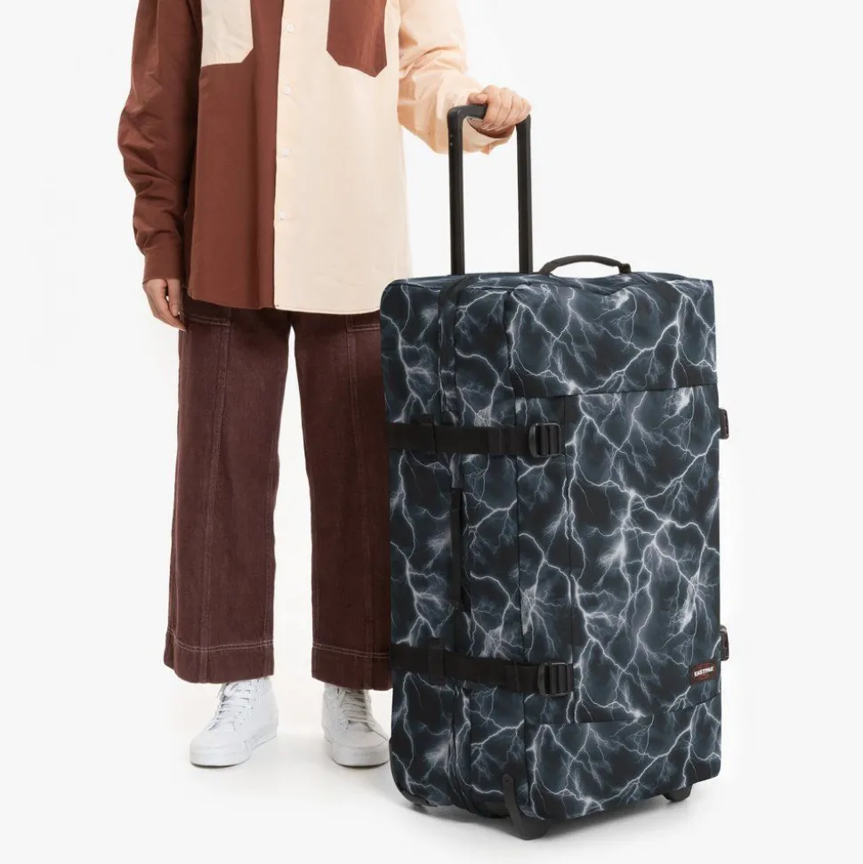 Clearance Eastpak Trolley Tranverz L Volt Black VoltBlack