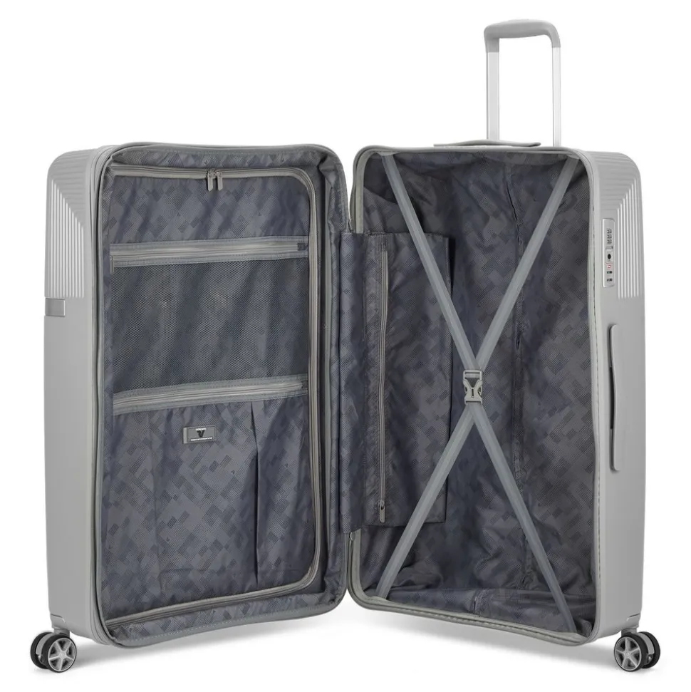 trolley_espandibile_roncato_airglam_grande__grigio_perla_3.webp Best Sale Roncato Trolley espandibile AirGlam grande 9751 Grigio Perla GrigioPerla