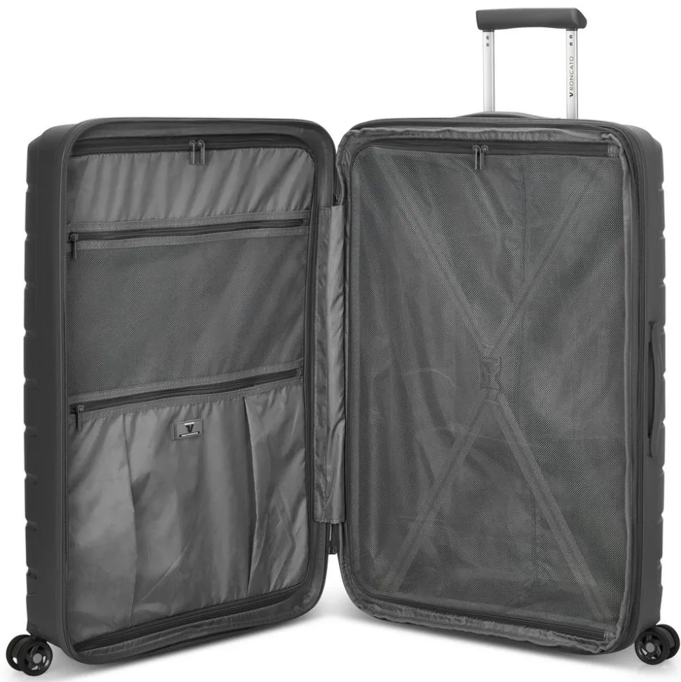 trolley_espandibile_roncato_bflying_grande__antracite_3.webp Online Roncato Trolley espandibile B-Flying grande 8181 Antracite