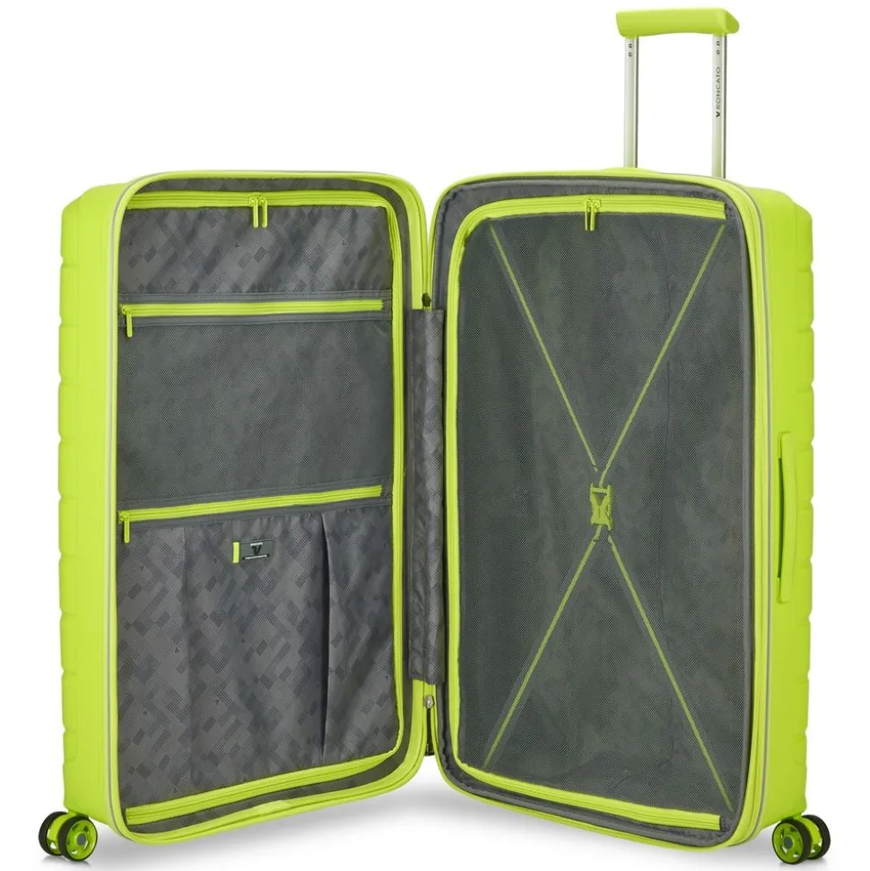 trolley_espandibile_roncato_bflying_grande__cyber_lime_3.webp Discount Roncato Trolley espandibile B-Flying grande 8181 Cyber Lime CyberLime