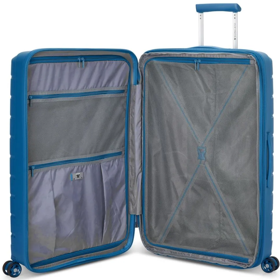 trolley_espandibile_roncato_bflying_grande__denim_3.webp Clearance Roncato Trolley espandibile B-Flying grande 8181 Denim