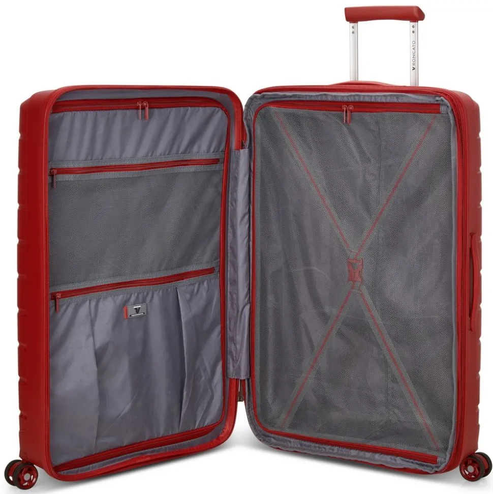 trolley_espandibile_roncato_bflying_grande__rosso_3.webp Best Roncato Trolley espandibile B-Flying grande 8181 Rosso
