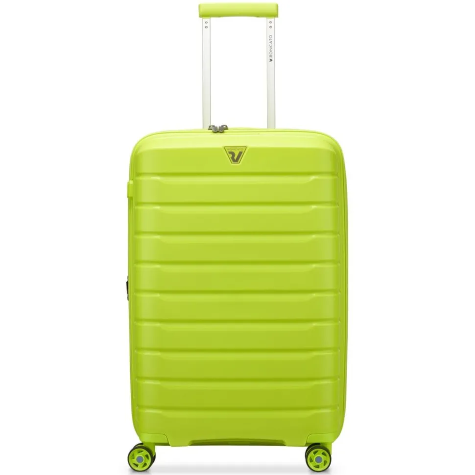 Online Roncato Trolley espandibile B-Flying medio 8182 Cyber Lime CyberLime