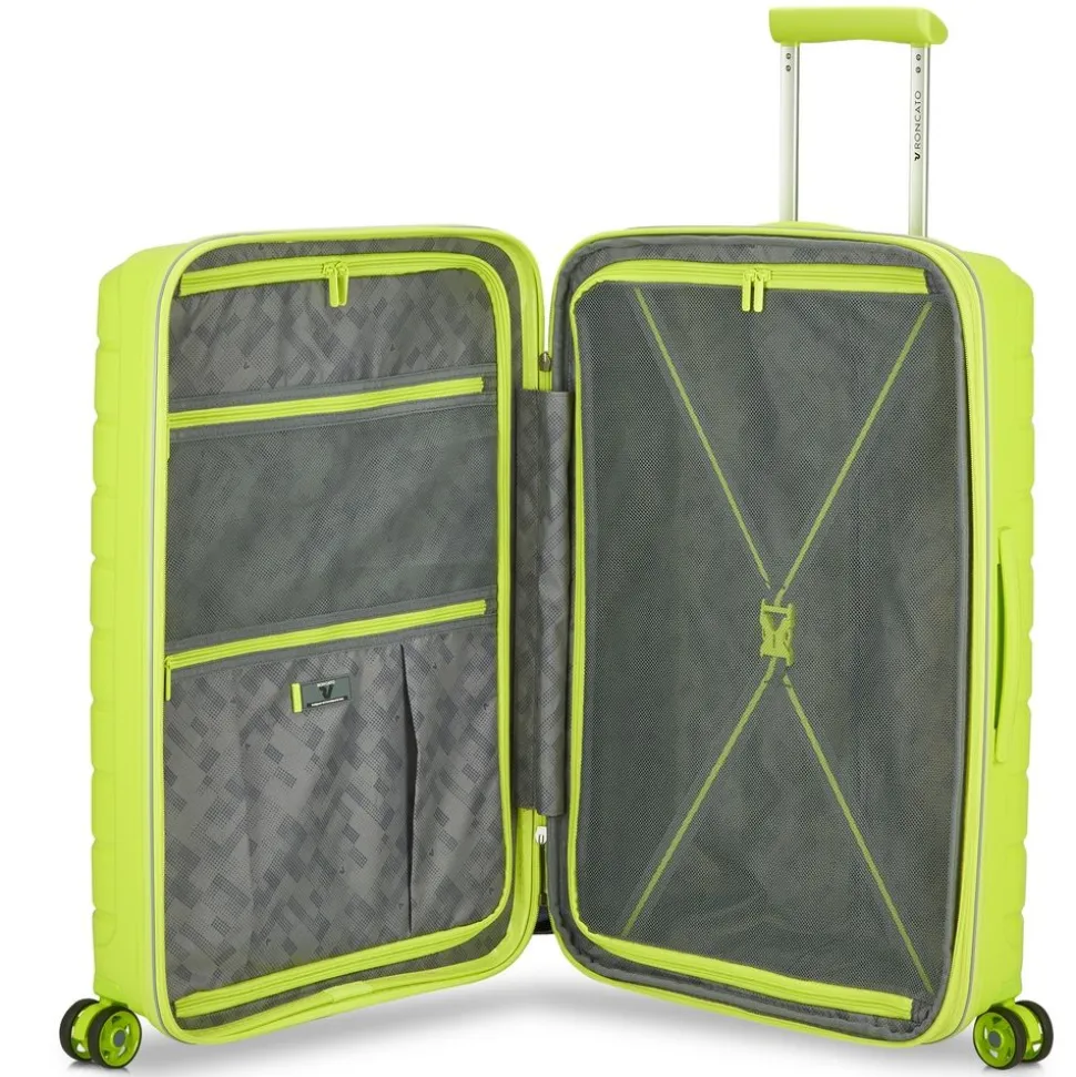 trolley_espandibile_roncato_bflying_medio__cyber_lime_3.webp Online Roncato Trolley espandibile B-Flying medio 8182 Cyber Lime CyberLime
