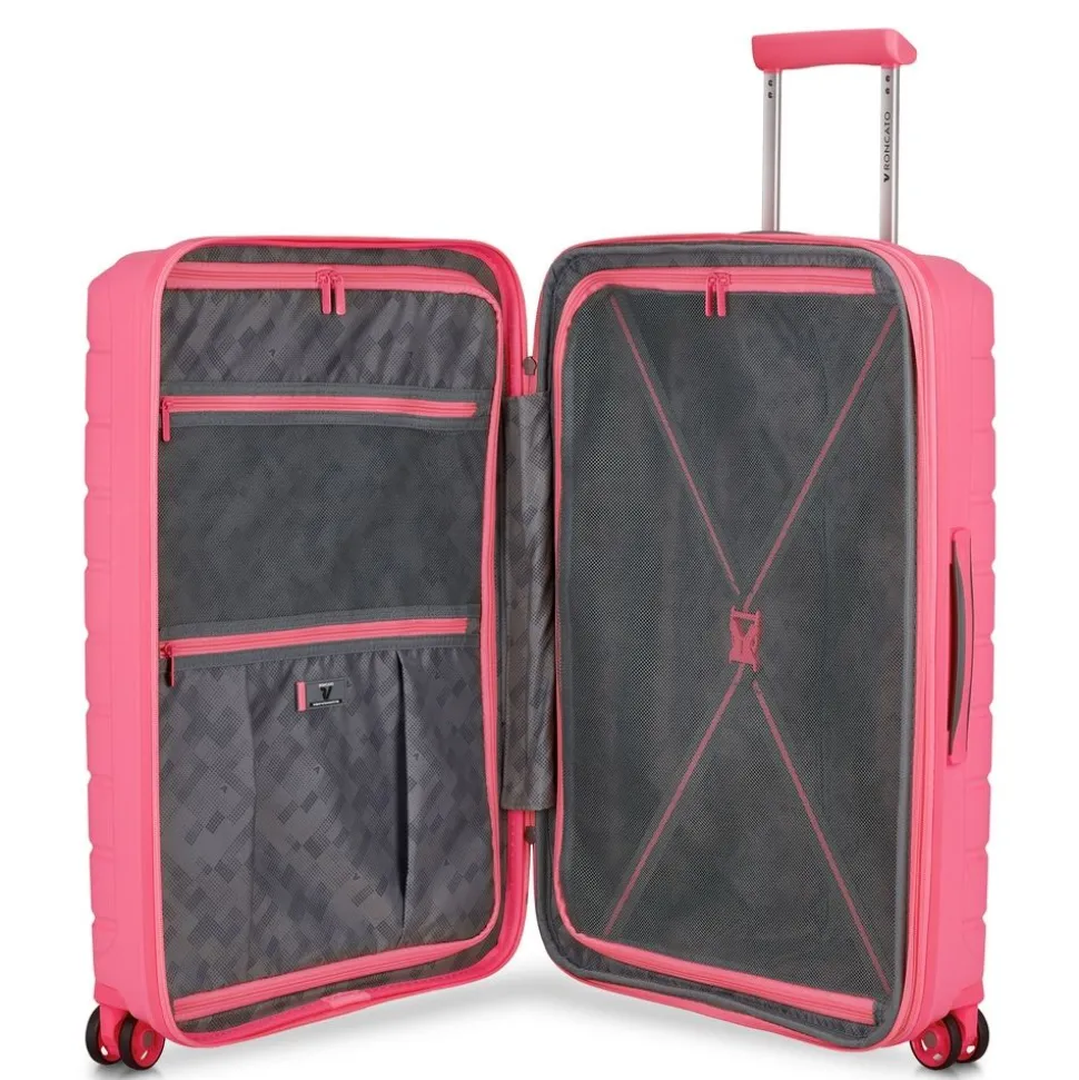 trolley_espandibile_roncato_bflying_medio__rosa_3-1.webp Flash Sale Roncato Trolley espandibile B-Flying medio 8182 Rosa