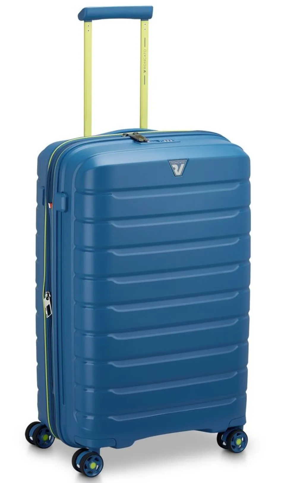 Outlet Roncato Trolley espandibile B-Flying Move medio 8182 Blu Laguna BluLaguna