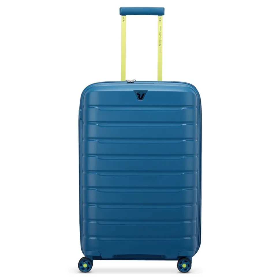 Outlet Roncato Trolley espandibile B-Flying Move medio 8182 Blu Laguna BluLaguna