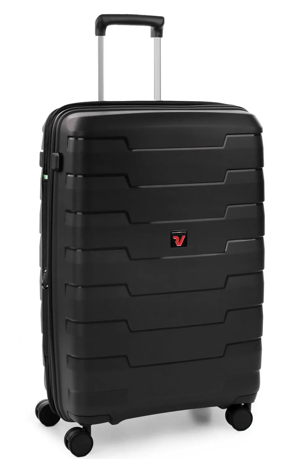 Clearance Roncato Trolley espandibile Skyline medio 8152 Nero