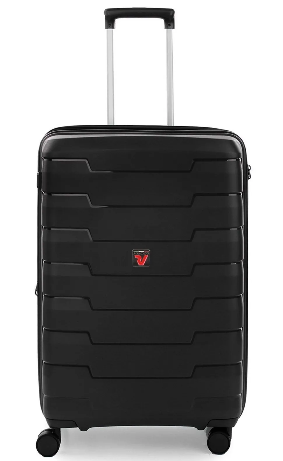 Clearance Roncato Trolley espandibile Skyline medio 8152 Nero