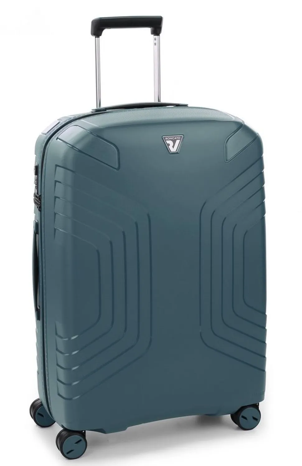 Discount Roncato Trolley espandibile Ypsilon medio 5762 Verde Bottiglia VerdeBottiglia