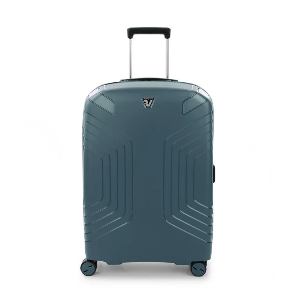 Discount Roncato Trolley espandibile Ypsilon medio 5762 Verde Bottiglia VerdeBottiglia