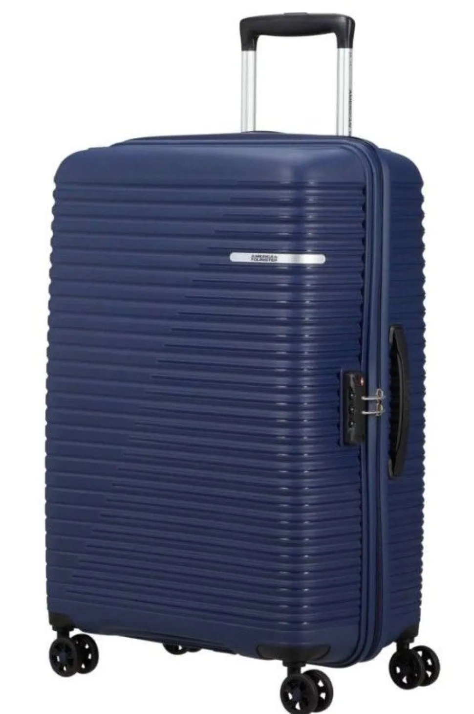 Cheap American Tourister Trolley medio Liftoff Midnight Blue MidnightBlue