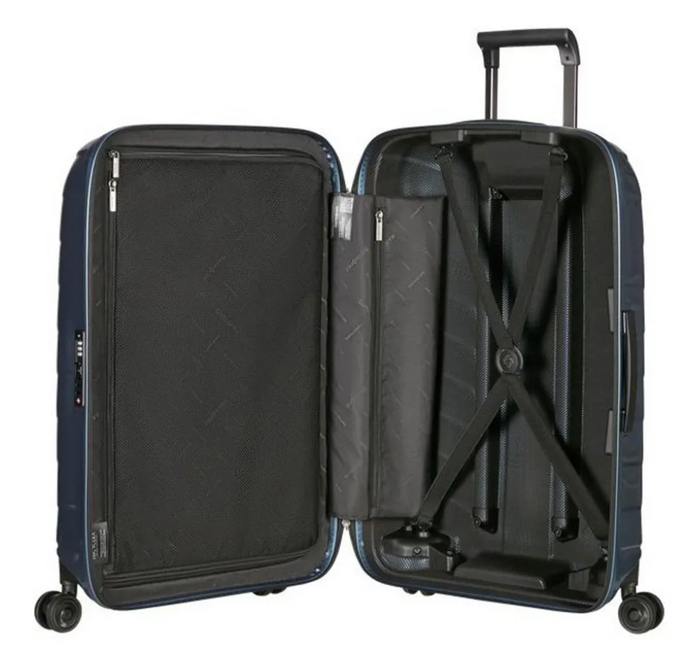 Cheap Samsonite Trolley medio 69cm Attrix Steel Blue SteelBlue