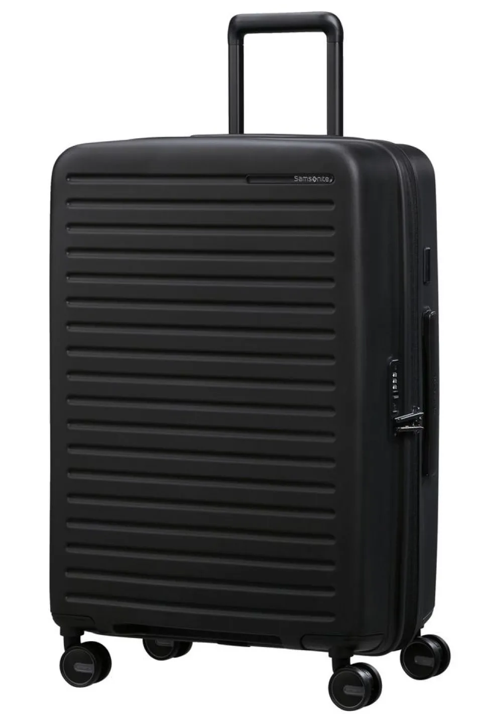 Sale Samsonite Trolley medio 68cm Restackd Nero
