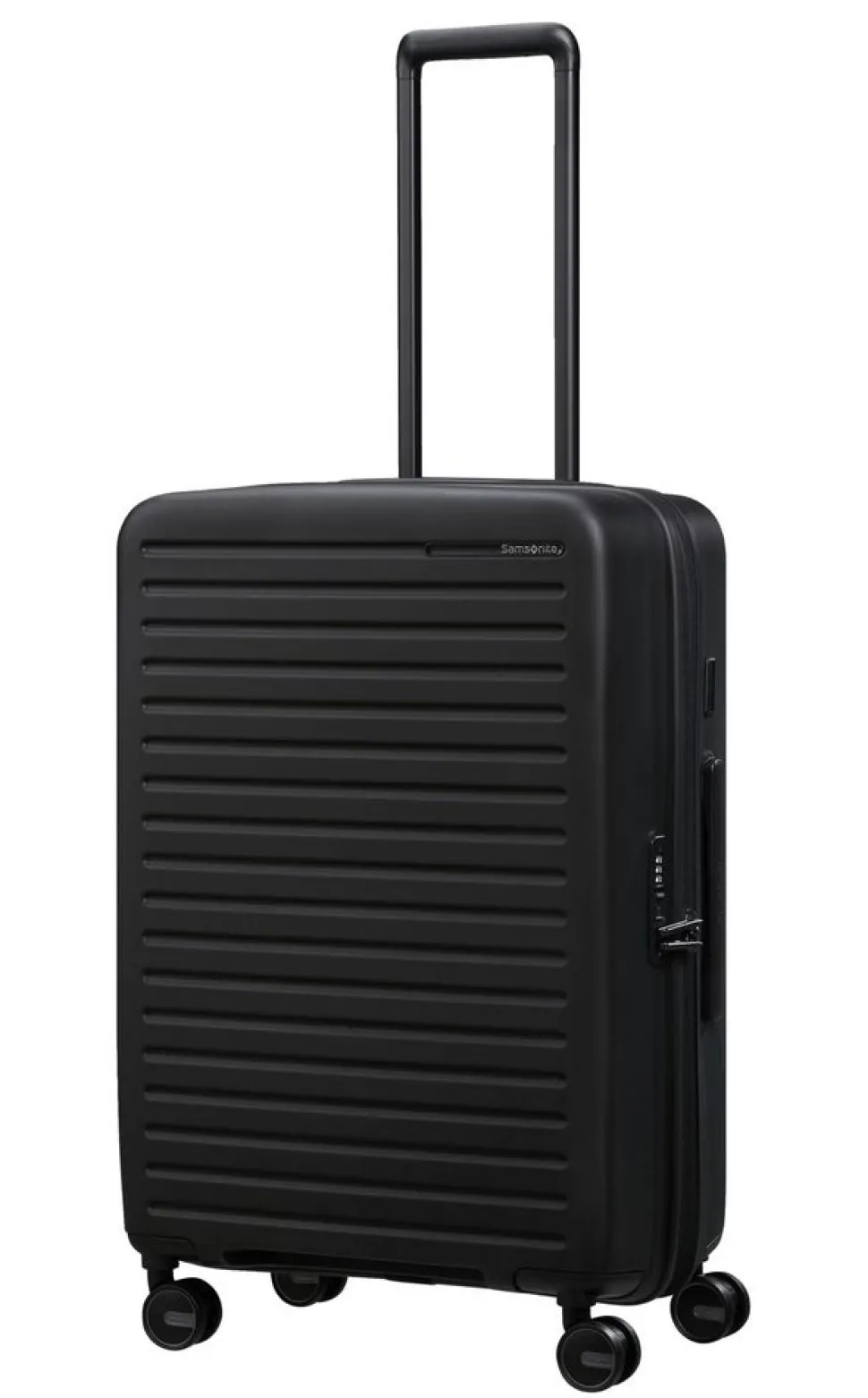trolley_medio_cm_samsonite_restackd_nero_4.webp Sale Samsonite Trolley medio 68cm Restackd Nero